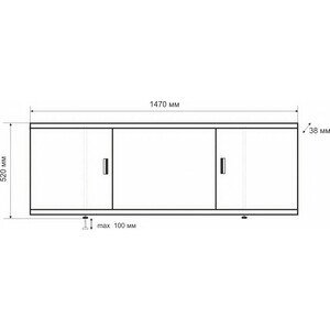 Ванна стальная Kaldewei Cayono 747 Easy-Clean 150x70 с экраном Emmy Виктория и ножками в Москвe