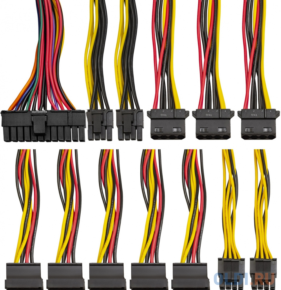 Блок питания 700W ExeGate 700NPX (ATX, PC, 12cm fan, 24pin, 4pin, PCIe, 3xSATA, 2xIDE, black, кабель 220V в комплекте)