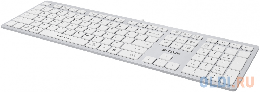 Клавиатура A4TECH Fstyler FX50 White USB