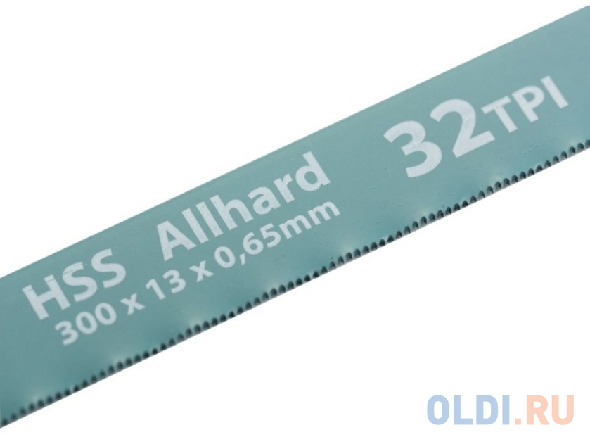 Полотна для ножовки по металлу, 300 мм, 32TPI, HSS, 2 шт.// Gross