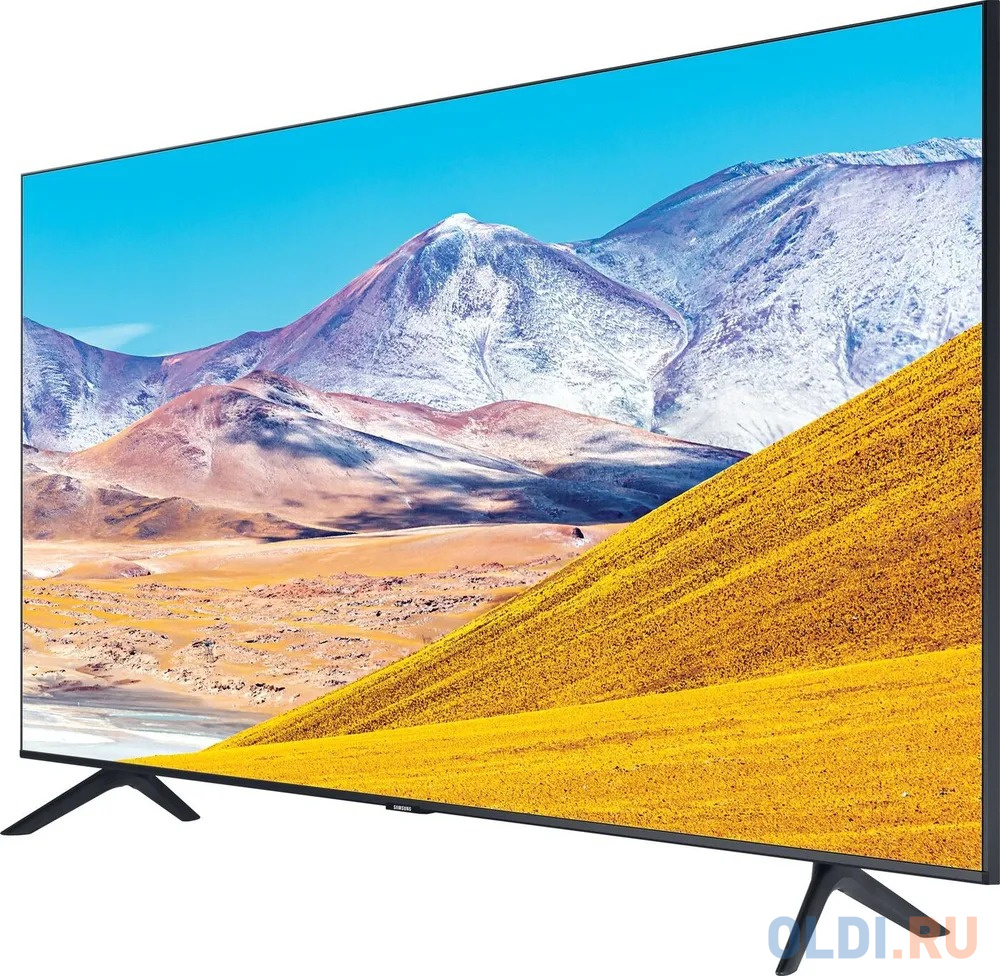 Телевизор LED Samsung 55" UE55DU8000UXRU Series 8 черный 4K Ultra HD 60Hz DVB-T2 DVB-C DVB-S2 USB WiFi Smart TV