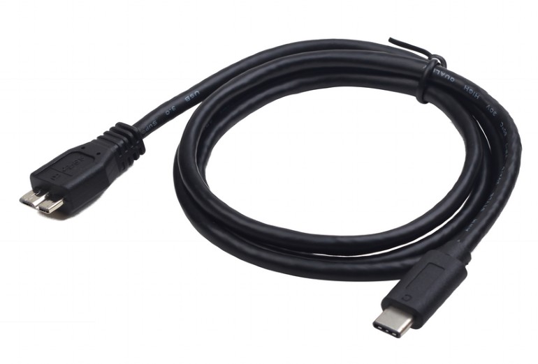 Кабель micro USB-USB 3.1 Type-C(BM), Cablexpert, 1м, черный (CCP-USB3-mBMCM-1M)