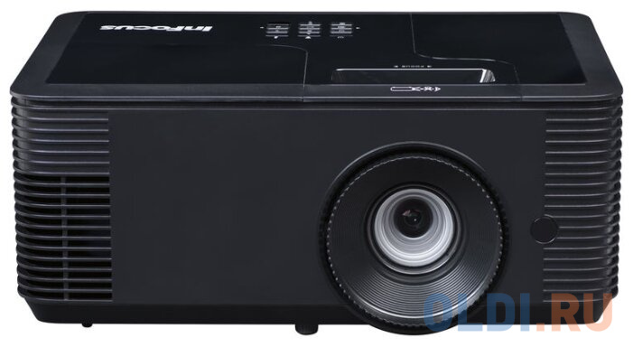 Проектор INFOCUS IN134 DLP, 4000 ANSI Lm, XGA (1024x768), 28500:1, 1.94-2.16:1, 3.5mm in, Composite video, VGAin, HDMI 1.4aх3 (поддержка 3D), USB-A (д