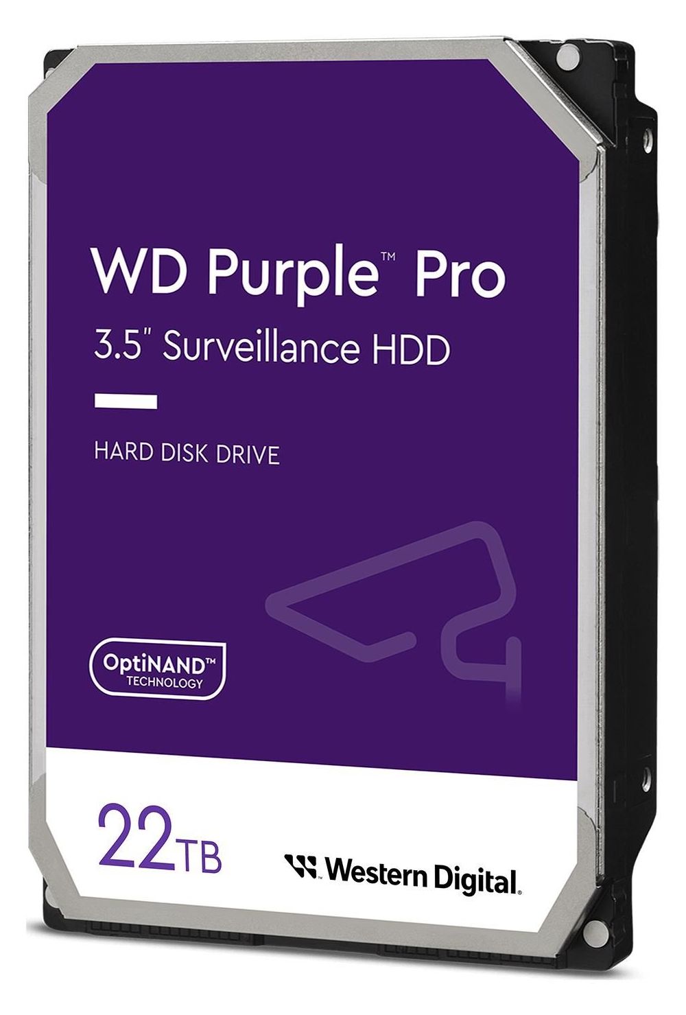 Жесткий диск (HDD) Western Digital 22Tb Purple Pro, 3.5", 7200rpm, SATA3 (WD221PURP)
