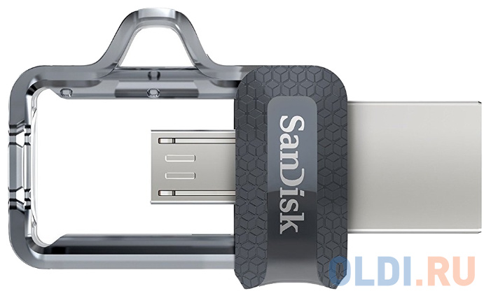 Флешка 32Gb SanDisk SDDD3-032G-G46 USB 3.1 microUSB черный