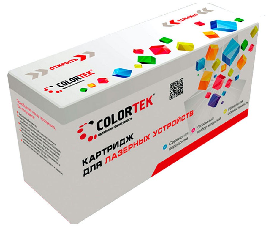 Картридж Colortek CLT-504S для Samsung, голубой (СТ-CLT-504S)