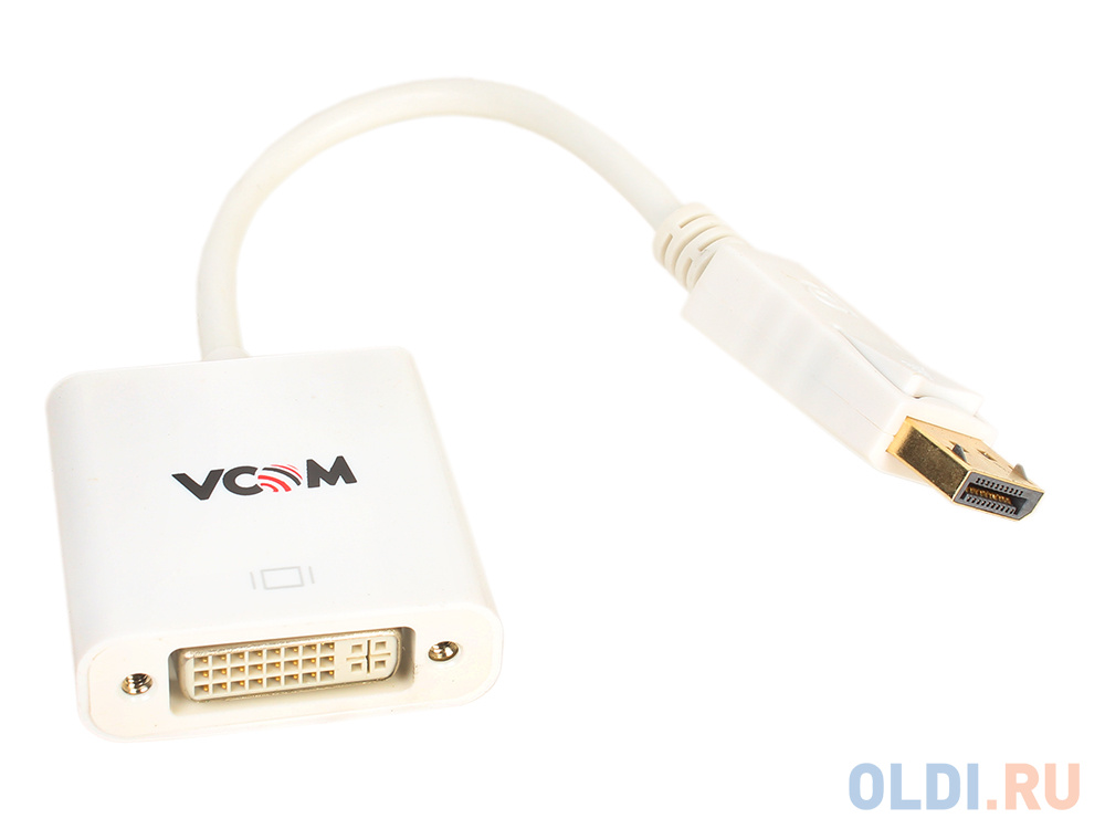 Кабель-переходник VCOM DisplayPort M- DVI F  0.15м &lt;CG602