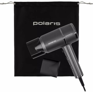 Фен Polaris PHD 2044TI графитовый в Москвe