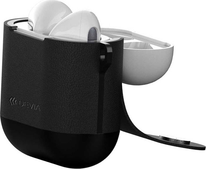 Чехол Devia Wireless Charging Case для Airpods Black