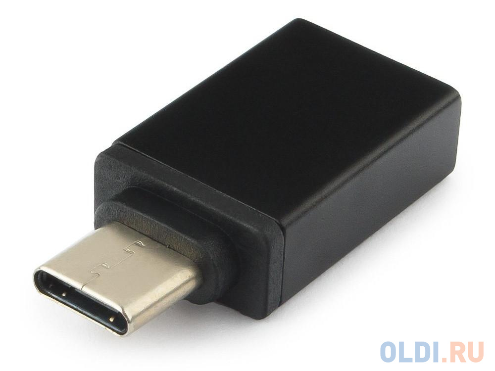 Переходник USB 2.0 Type-C Cablexpert A-USB2-CMAF-01 черный