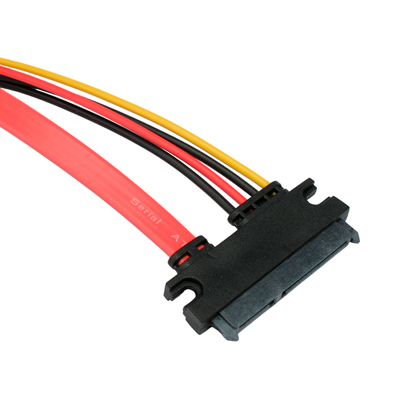 Аксессуар Gembird Cablexpert SATA 7pin + SATA 15pin 50cm CC-SATAMF-715-50CM в Москвe