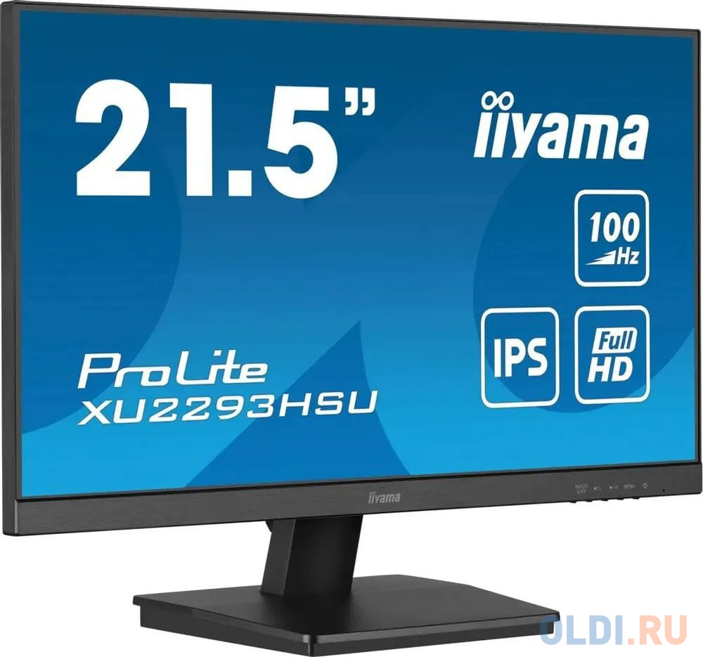 Монитор Iiyama 21.5" ProLite XU2293HSU-B6 черный IPS LED 16:9 HDMI M/M матовая 1000:1 250cd 178гр/178гр 1920x1080 100Hz DP FHD USB 2.6кг