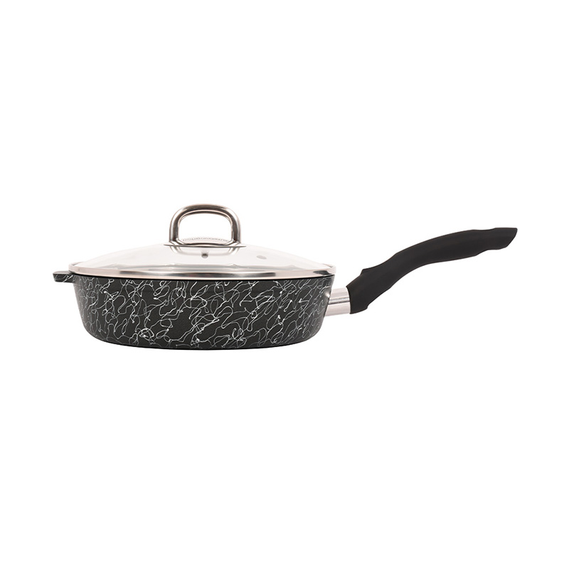 Сковорода Kukmara Грация 24cm Black-Silver сгчс241а в Москвe