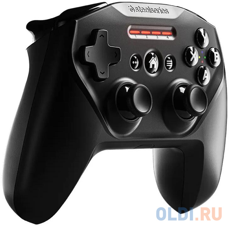 Геймпад Steelseries Nimbus+ Apple Arcade черный Bluetooth Беспроводной виброотдача обратная связь в Москвe