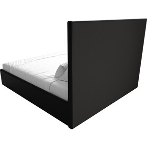 Интерьерная кровать Лига Диванов Афродита 160 экокожа черный (113068)
