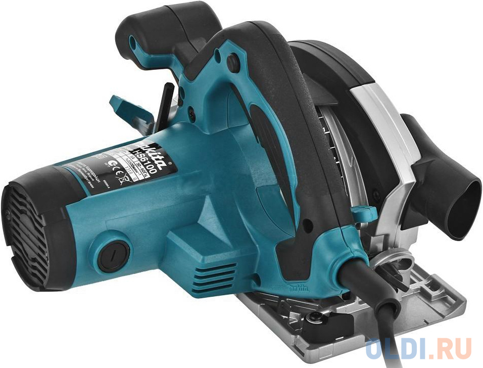 Пила циркулярная MAKITA HS6100  1100Вт 5500об/мин 165x20мм макс.пропил 54мм