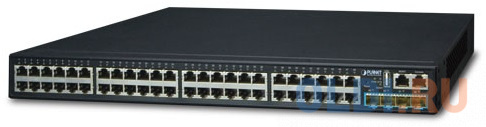 Layer 3 48-Port 10/100/1000T + 4-Port 10G SFP+ Stackable Managed Gigabit Switch