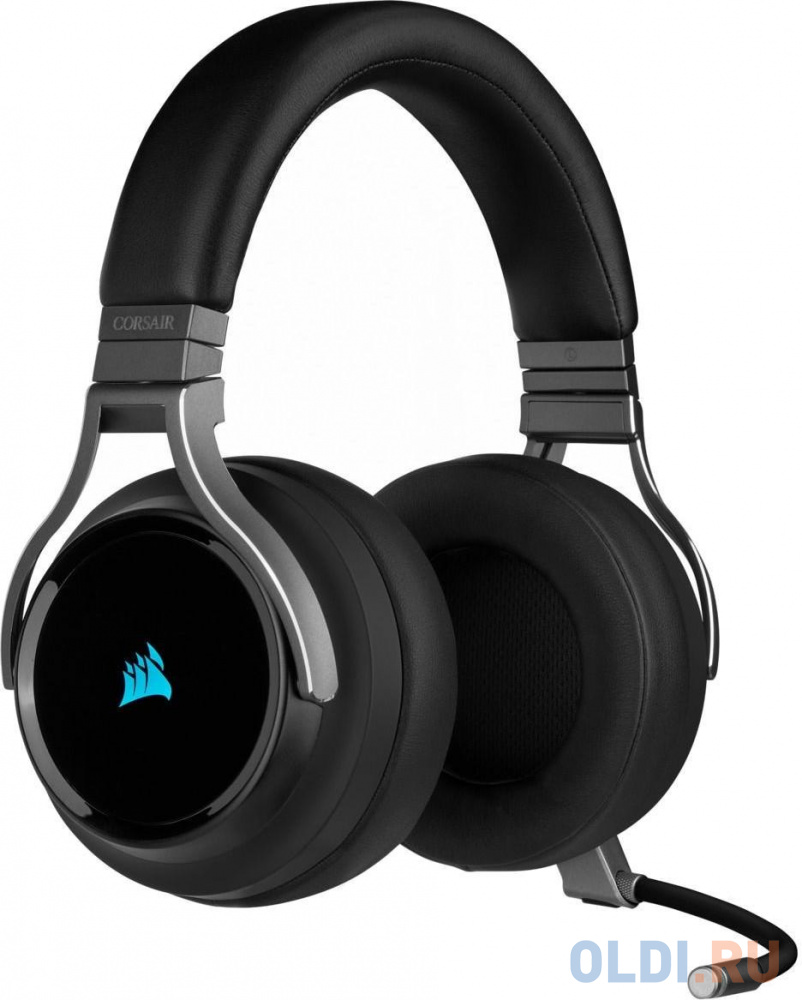 Игровая гарнитура Corsair Gaming™ Virtuoso RGB Wireless High-Fidelity Gaming Headset, Carbon (EU Version)