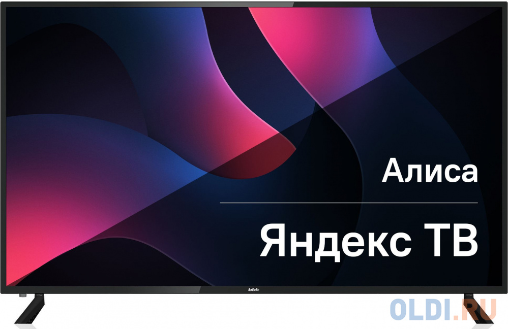 Телевизор LED BBK 55&quot; 55LEX-9201/UTS2C (B) черный 4K Ultra HD 60Hz DVB-T2 DVB-C DVB-S2 USB WiFi Smart TV (RUS)