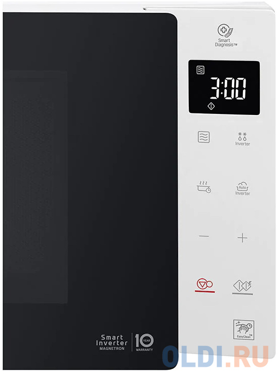 Микроволновая печь LG MS23NECBW 1150 Вт белый