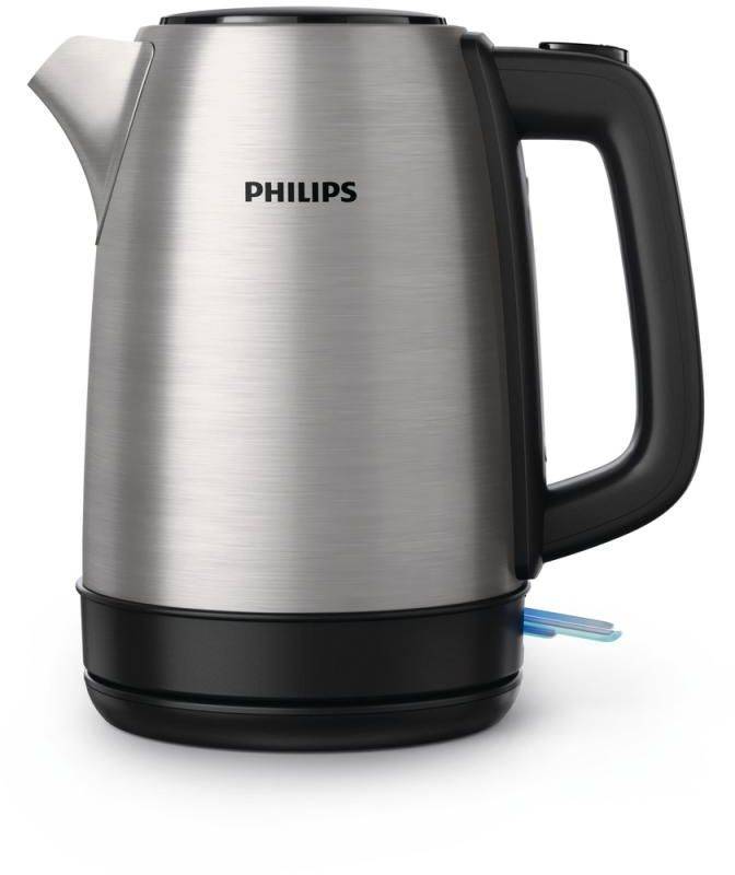 Чайник электрический Philips HD9350/90 серебристый/черный, нержавеющая сталь
