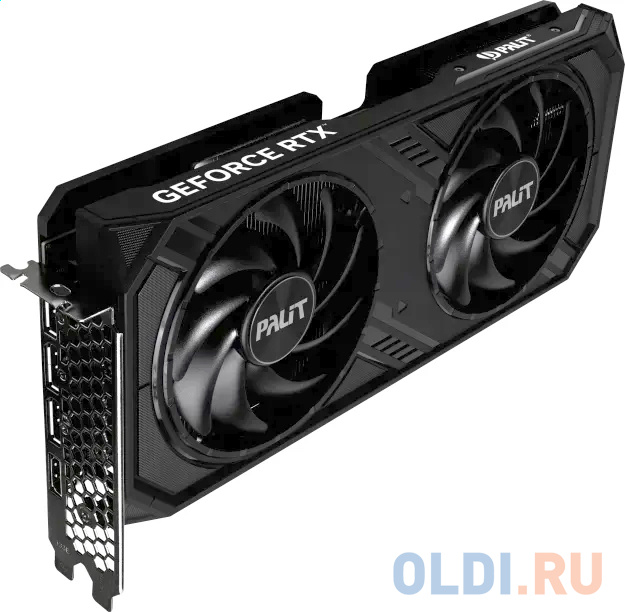 Видеокарта Palit PCI-E 4.0 RTX4070 DUAL NVIDIA GeForce RTX 4070 12Gb 192bit GDDR6 1920/20000 HDMIx1 DPx3 HDCP Ret