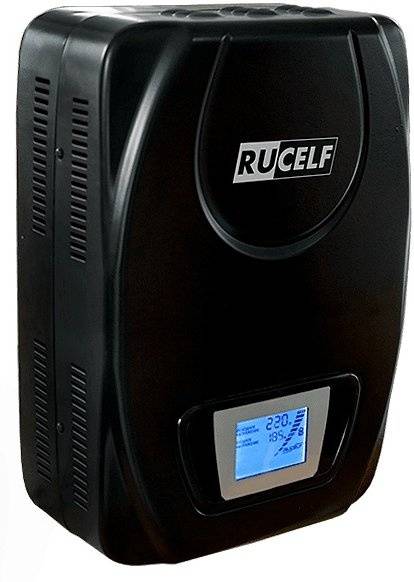 Стабилизатор напряжения Rucelf SDW.II-6000-L черный (sdwii-6000-l)