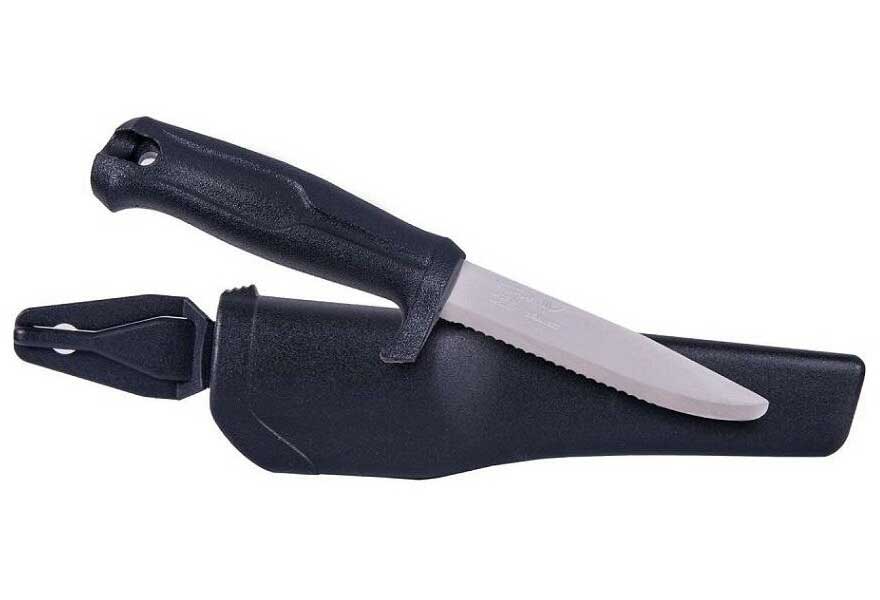 Нож Morakniv Marine Rescue 541, нержавеющая сталь, черный