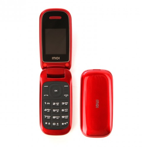 Мобильный телефон INOI 108R, 1.8" 160x128 TFT, 32Mb, BT, 1xCam, 2-Sim, 600 мА·ч, красный (4660042752587)