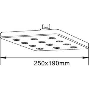 Верхний душ Orange 25x19 (S12TS)