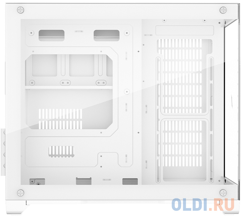 Корпус 1STPLAYER MEGAVIEW MV6-T White / mATX / MV6-TP-WH в Москвe