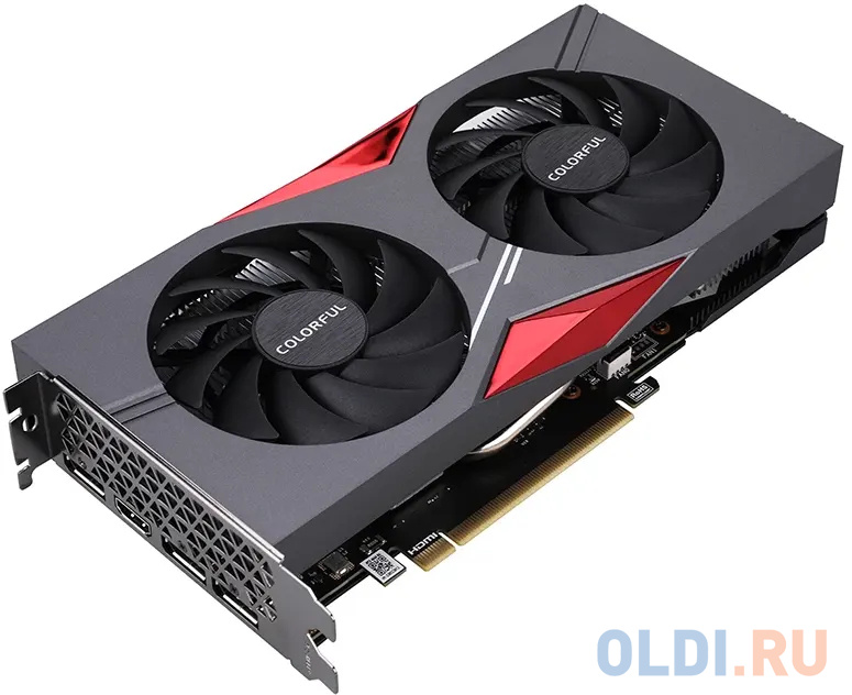 Видеокарта Colorful RTX4060 NB DUO 8GB-V GDDR6 128bit 3xDP HDMI 2FAN