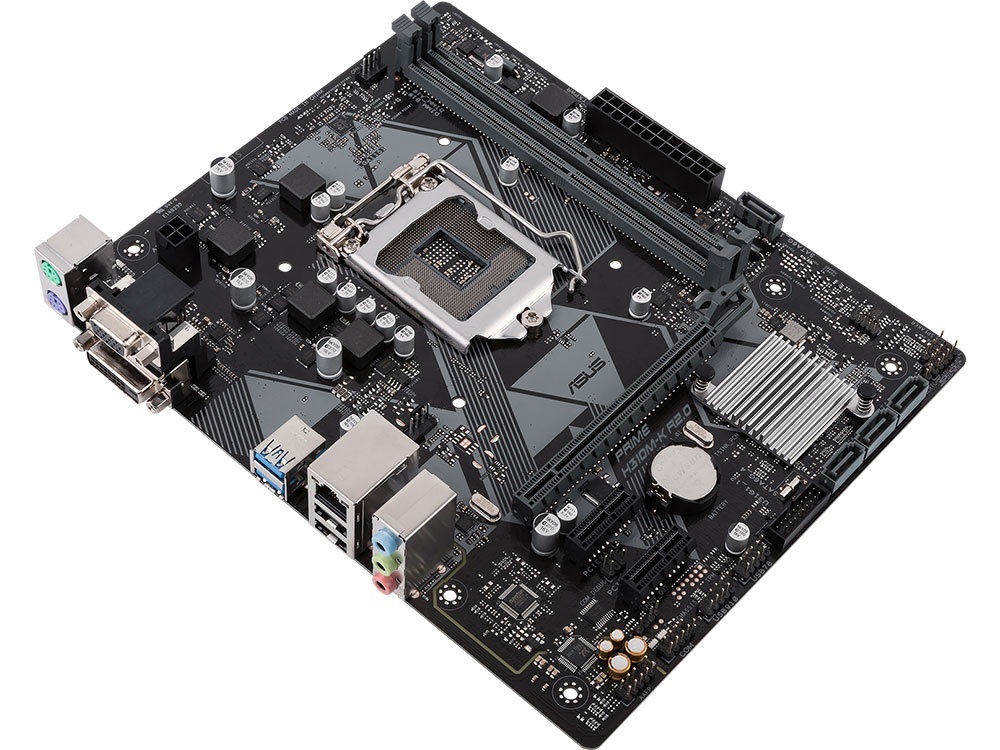 Материнская плата ASUS Prime H310M-K R2.0 Socket 1151 v2 (90MB0Z30-M0EAY0) в Москвe