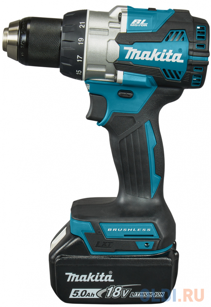 Дрель-шуруповерт Makita DDF489RTJ 620Вт аккум. патрон:быстрозажимной в Москвe