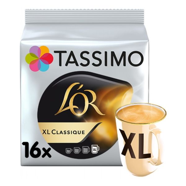 Капсулы кофе Tassimo L'OR Classique XL 16шт