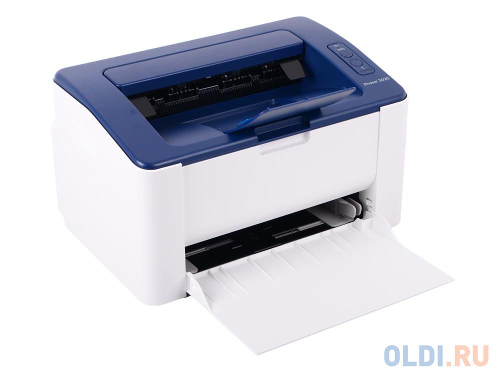Принтер Xerox Phaser 3020V_BI Монохромная, A4, лазерный, 20 стр/мин, до 15K стр/мес, 128MB, GDI, Wi-Fi.