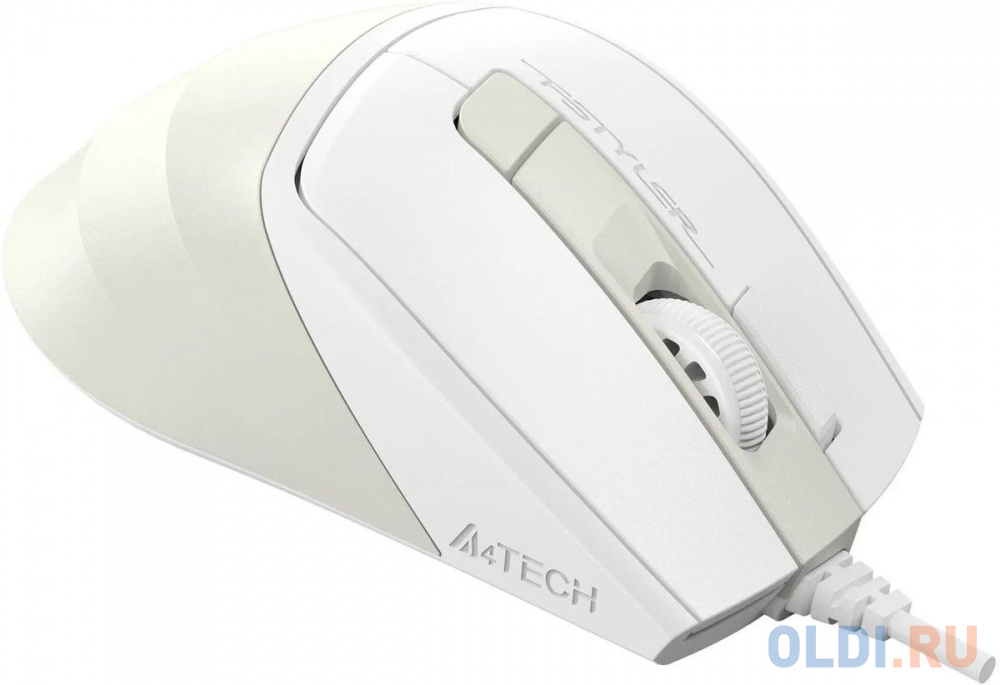 Мышь A4Tech Fstyler FM45S Air бежевый оптическая (2400dpi) silent USB (7but)