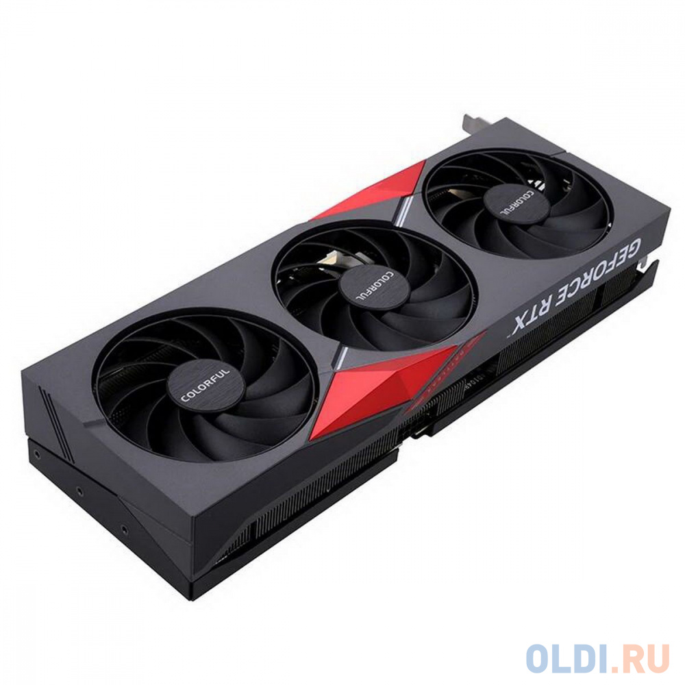 Видеокарта Colorful RTX4070 NB EX-V 12GB GDDR6X 192bit 3xDP HDMI 3FAN