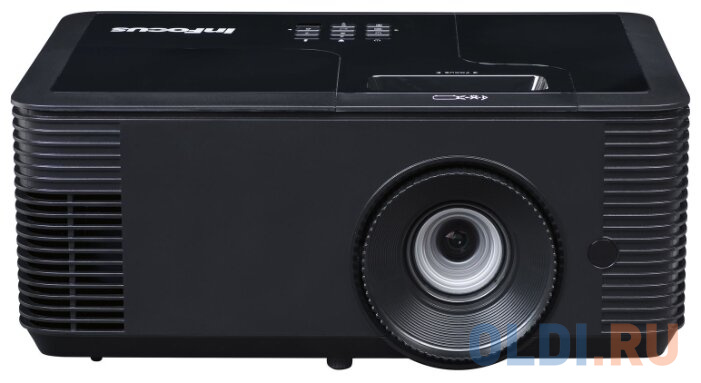 Проектор INFOCUS IN2134 DLP, 4500 ANSI Lm, XGA(1024х768), 28500:1, 1.48-1.93:1, 3.5mm in, Composite video, VGAin, HDMI 1.4aх3 (поддержка 3D), USB-A (д