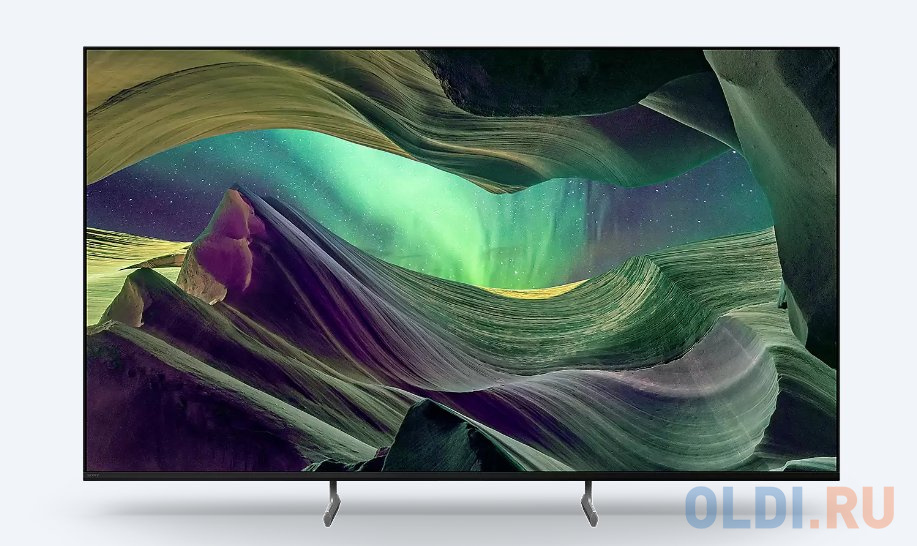 Телевизор LED Sony 55" KD-55X85L BRAVIA черный 4K Ultra HD 60Hz DVB-T DVB-T2 DVB-C DVB-S DVB-S2 USB WiFi Smart TV в Москвe