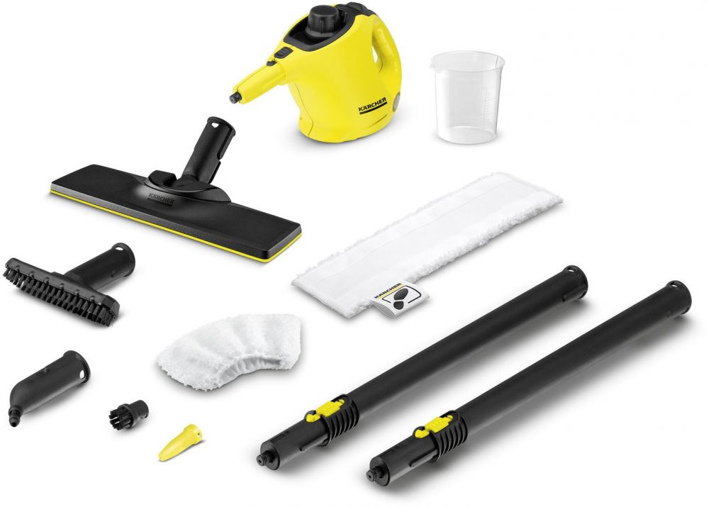 Пароочиститель ручной Karcher EasyFix SC 1 1200Вт желтый в Москвe