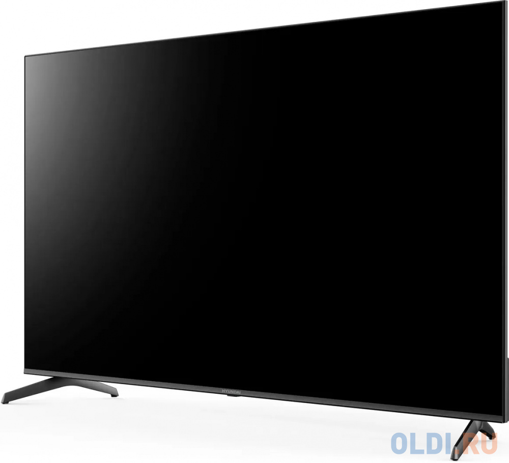 Телевизор LED Hyundai 75" H-LED75BU7006 Android TV Frameless черный 4K Ultra HD 60Hz DVB-T DVB-T2 DVB-C DVB-S DVB-S2 USB WiFi Smart TV