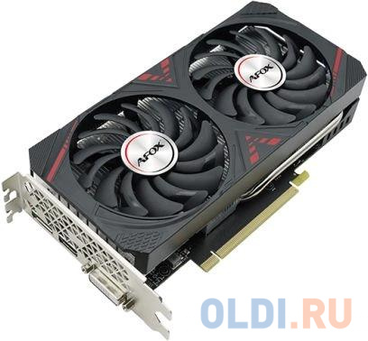 Видеокарта AFOX NVIDIA GeForce RTX 3050 8 Гб GDDR6 128 бит PCIE 4.0 16x Memory 14000 МГц GPU 1552 МГц Активный 1xDVI 1xВыход HDMI 3xВыход DisplayPort в Москвe