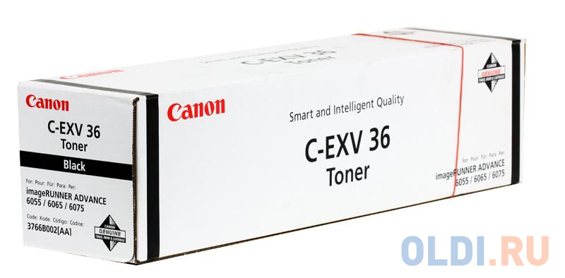 Тонер Canon C-EXV36 для iR6055/6065/6075 черный 56000 страниц