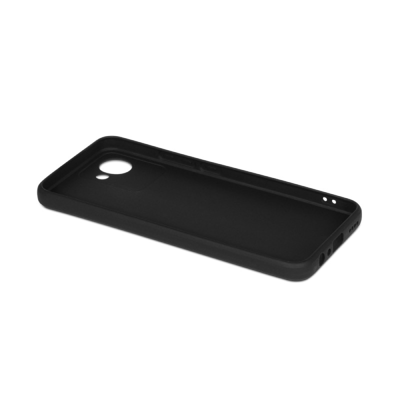 Чехол DF для Realme C30 Silicone Black rmCase-18