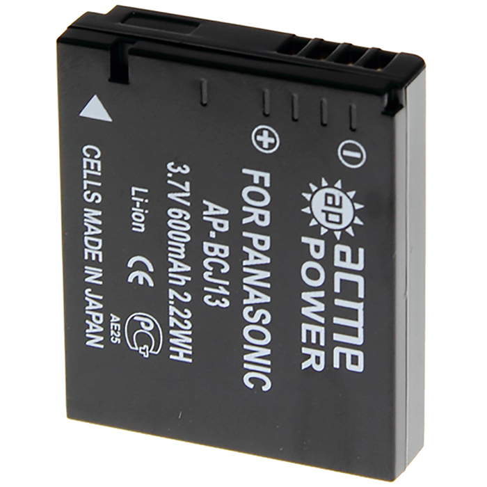 Аккумулятор AcmePower BCJ13 для Panasonic (3.7V, 600mAh, Li-ion)