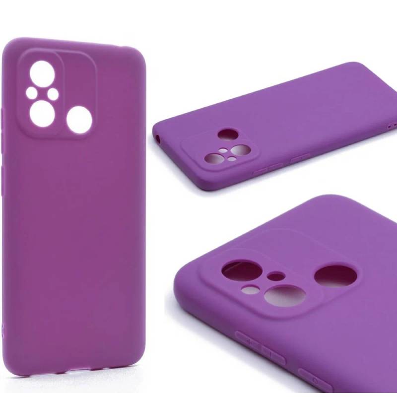 Чехол Neypo для Infinix Smart 6 Plus Soft Matte Silicone с защитой камеры Purple NST59992
