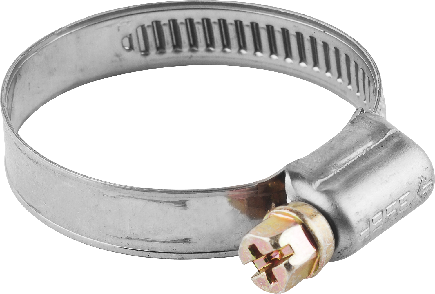 Хомут, нерж. сталь ЗУБР, накатная лента, ширина 9 мм, диаметр 12-20 мм, 5 шт. (пакет), сталь (3787-12-20)