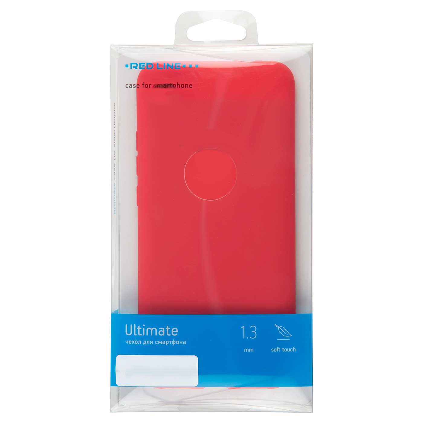 Чехол Red Line Ultimate для смартфона Infinix Smart 6 NFC, силикон, красный (УТ000028422)