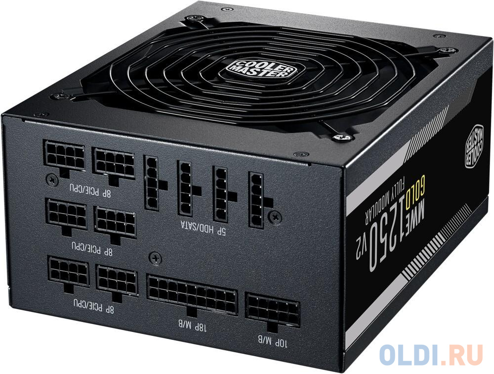 Блок питания Cooler Master MWE Gold 1250 FM V2 1250 Вт MPE-C501-AFCAG-EU